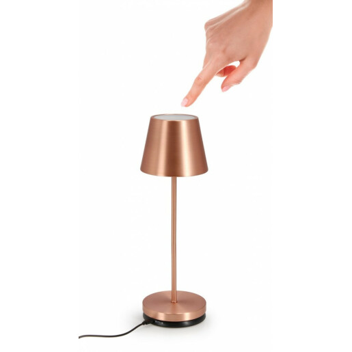 Veioza metal bronz Etna 12x38 cm