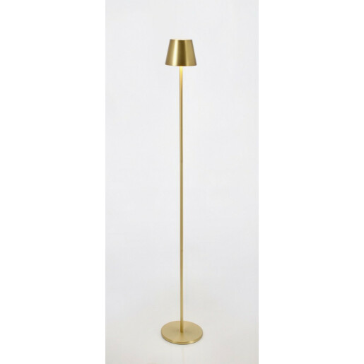 Lampadar cu led metal auriu Etna 17x115 cm