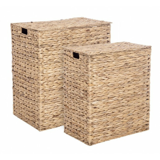 Set 2 cosuri rufe zambila apa natur 48x38x55 cm; 53x33x60 cm