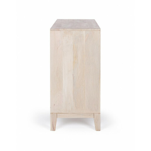 Comoda 3 usi lemn mango natur Archita 145x42x85 cm