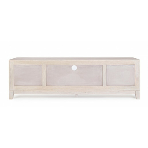 Comoda TV 2 usi lemn mango natur Archita 160x40x48 cm
