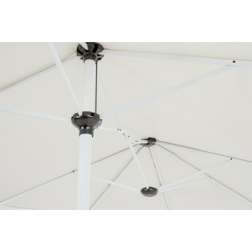 Umbrela gradina alb crem Brasil 400x200x236 cm