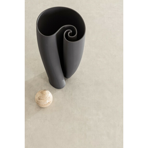 Vaza flori ceramica gri Maeli 20x23x33.5 cm