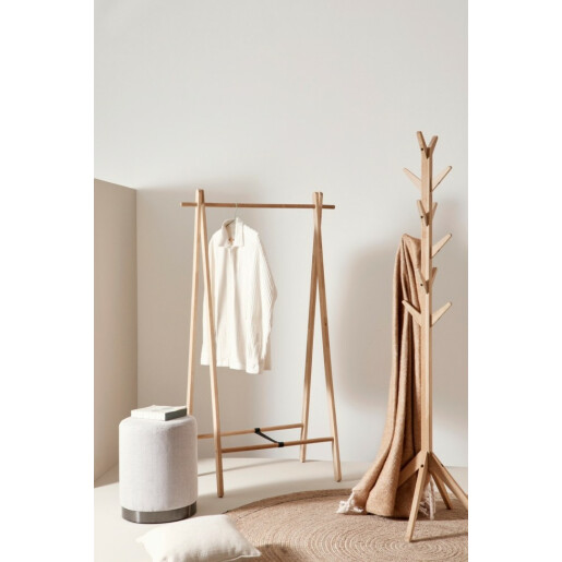 Covor iuta natur negru Ankit 180 cm