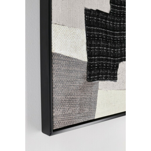 Tablou textil multicolor 82.6x4.3x122.6 cm
