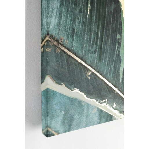 Tablou canvas in ulei Leaf 80x3.5x120 cm