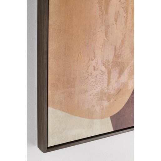 Tablou canvas in ulei abstract Gallery 82.6x4.3x122.6 cm