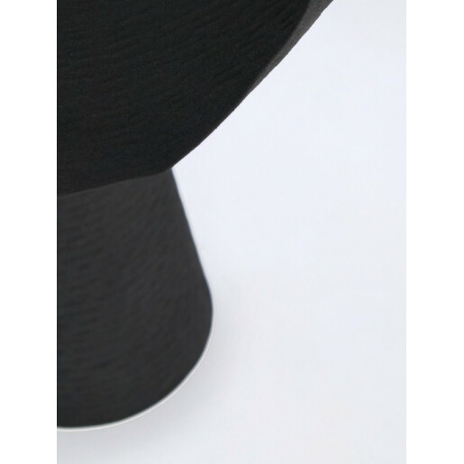 Masuta aluminiu negru Lalita 46x47.5 cm