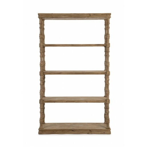 Raft 5 polite lemn natur Maddy 120x40x197 cm