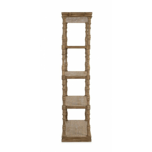 Raft 5 polite lemn natur Maddy 120x40x197 cm