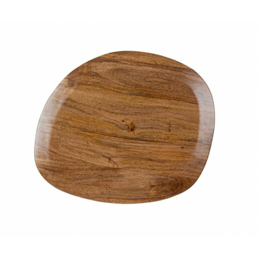 Masuta otel gri lemn maro Stanley 50x43x50 cm