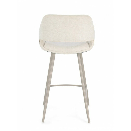 Set 2 scaune bar bej ivoire Florence 50x50x97 cm