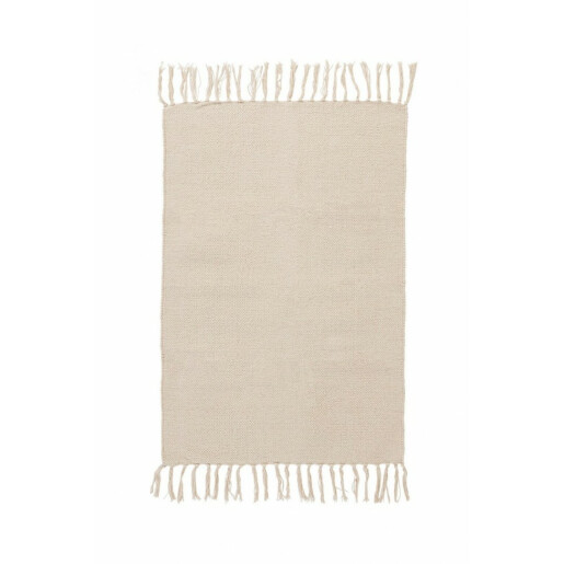 Covoras bumbac ivoire Yoshiko 60x90 cm