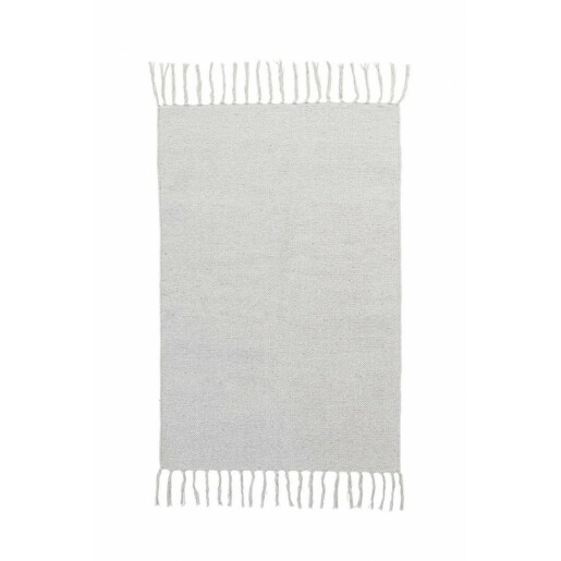 Covoras bumbac gri deschis Yoshiko 60x90 cm