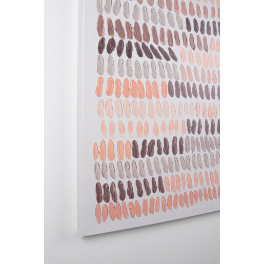 Tablou decorativ canvas multicolor abstract Naska 90x3.5x120 cm