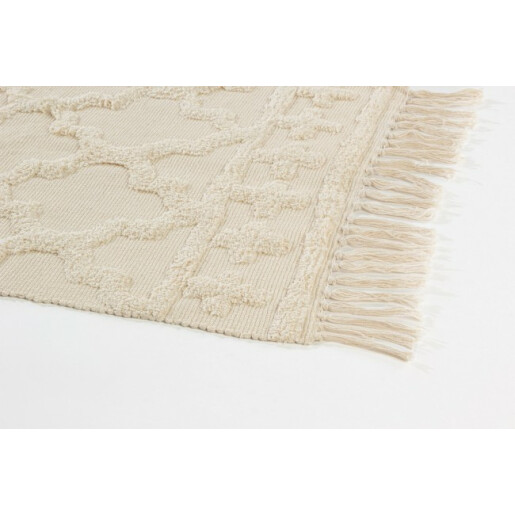 Covoras bumbac ivoire Namiko 60x90 cm