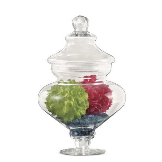 Borcan sticla  22 x 36 cm