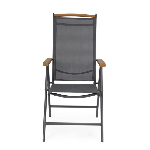 Set 4 scaune recliner gradina Niagara 55x68x109h