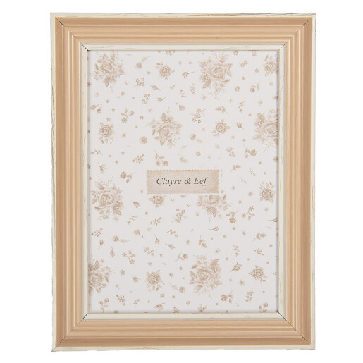 Rama foto masa mdf alb maro 19x2x24 cm / 15x20 cm