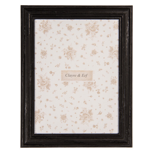 Rama foto masa mdf negru 19x2x24 cm, 15x20 cm