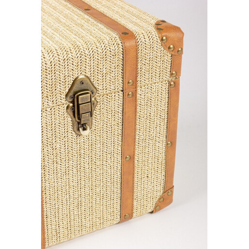 Set 3 cufere depozitare Wilfred 34x28x33h; 42x34x41h; 50x40x49h