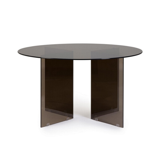 Masa sticla amber Iride Ø130x75h