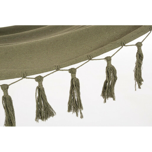 Hamac bumbac poliester verde Juan 200x100 cm