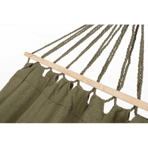 Hamac bumbac poliester verde Juan 200x100 cm