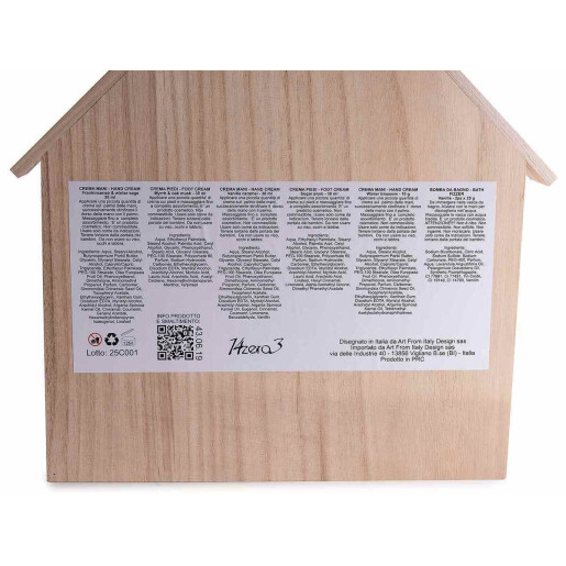 Set cadou cosmetice Craciun cm 27,5x3,5x30 H
