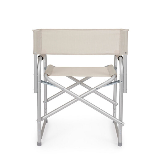 Set 4 scaune gradina gri bej Cayo 57x47x79h