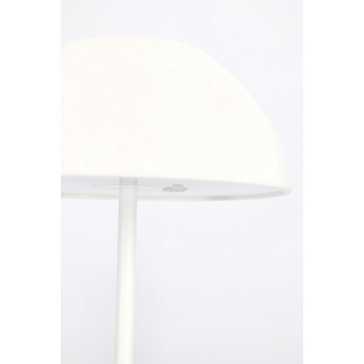 Veioza metal alb Beren Ø13x28h