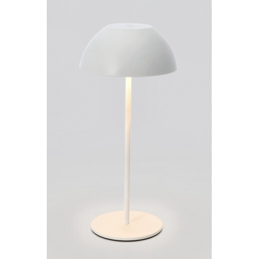 Veioza metal alb Beren Ø13x28h