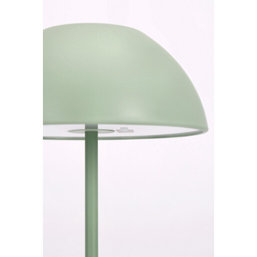 Veioza metal verde Beren Ø13x28h