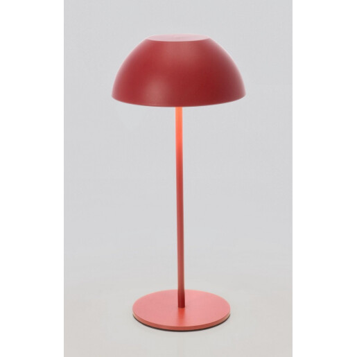 Veioza metal rosu Beren Ø13x28h