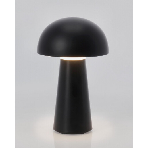 Veioza metal negru Idrial Ø13,5x22,5h