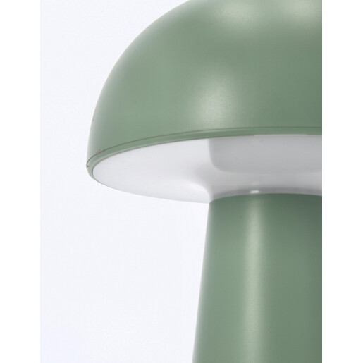 Veioza metal verde Idrial Ø13,5x22,5h