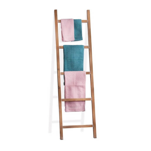 Scara decorativa lemn maro 42 x 148 cm