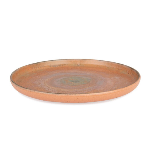 Set 6 farfurii piatra maro Chaves Ø27,9x2,9h