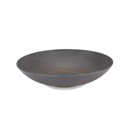 Set 6 farfurii piatra gri antracit Calheta Ø22x5,1h