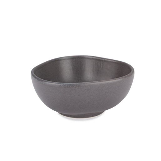 Set 6 boluri piatra gri antracit Calheta 10,9x10,3x4,8h