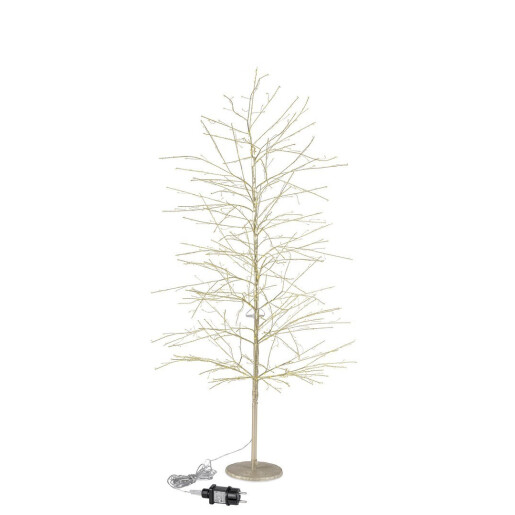 Copac decorativ auriu cu leduri Bunch Ø81×180h