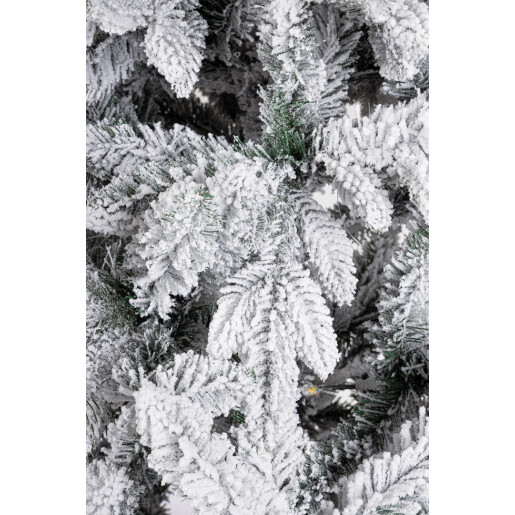 Brad artificial verde cu zapada Harvard Ø118x240h