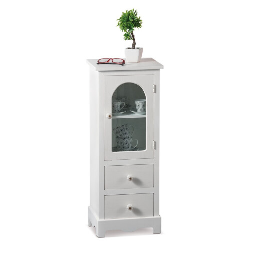 Comoda lemn alb 32 x 26 x 80,5 H