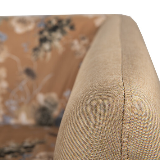 Fotoliu tapiterie textil 75x71x71 cm