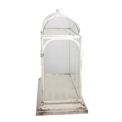 Mini sera fier sticla 56x32x65 cm