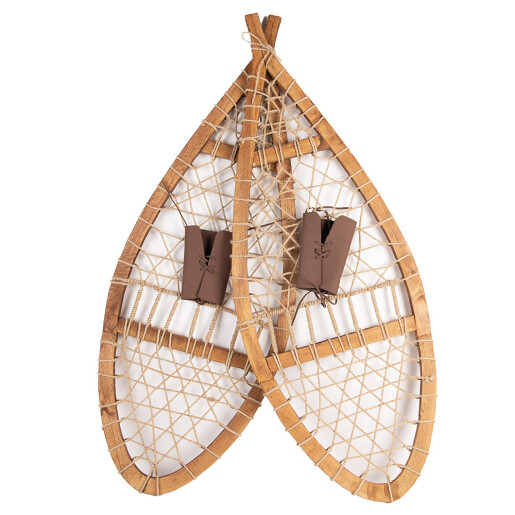Decoratiune suspendabila lemn maro 106x39x8 cm