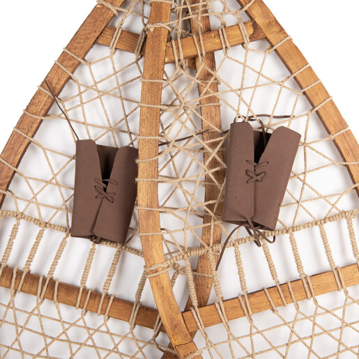 Decoratiune suspendabila lemn maro 106x39x8 cm