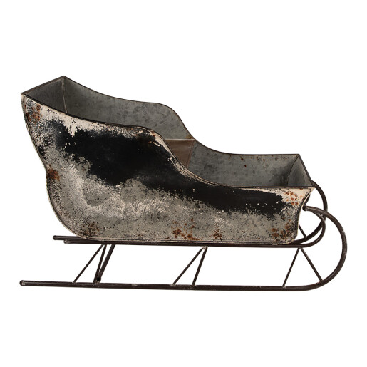 Sanie Craciun metal multicolor vintage 123x46x74 cm