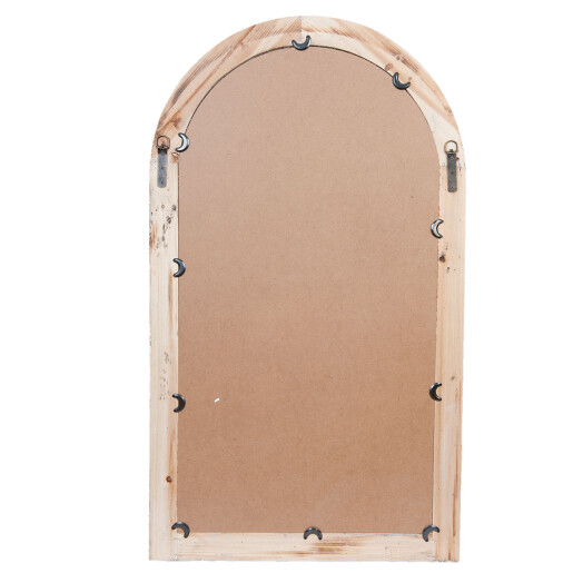 Oglinda perete mdf gri antichizat 55x5x95 cm