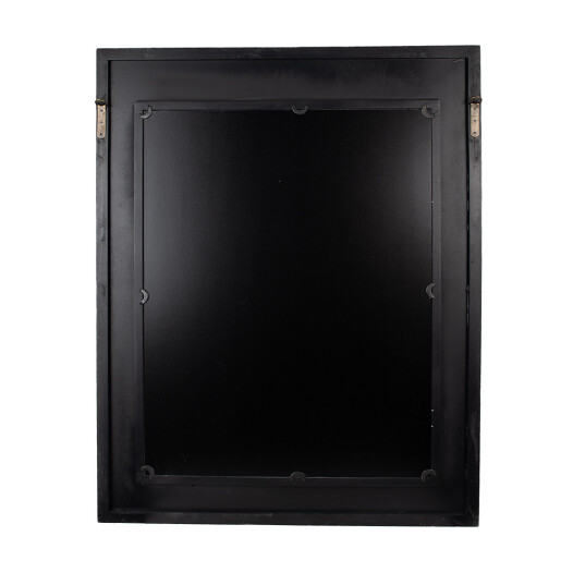 Oglinda perete lemn verde 80x4x100 cm